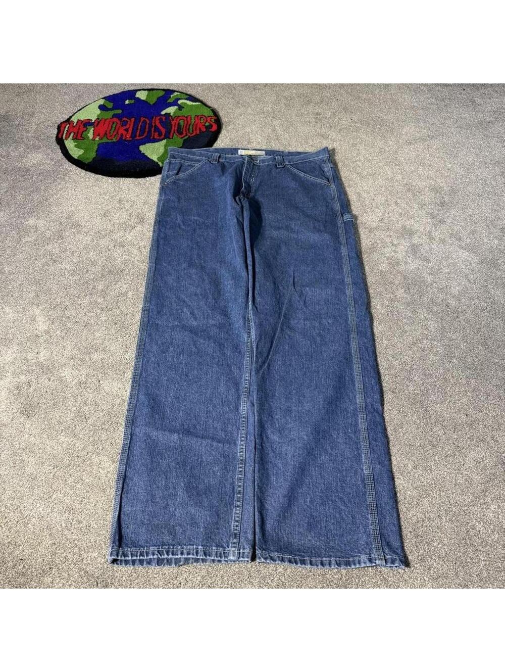 y2k vintage lee denim carpenter jeans
